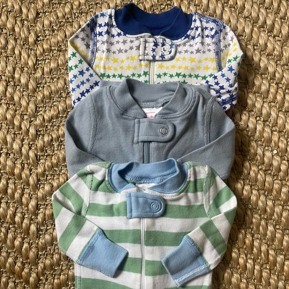 3 pairs of Hanna Andersson pajamas